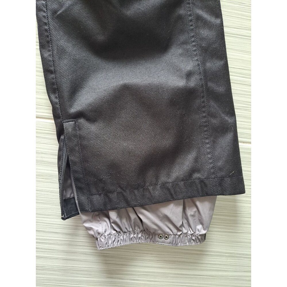 Burton Women's Medium Black Cargo Ski Snowboard Pants Waterproof Adjustable - Picture 4 of 11